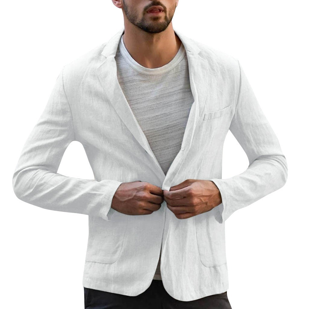 David | Uomo blazer classico a maniche lunghe da uomo