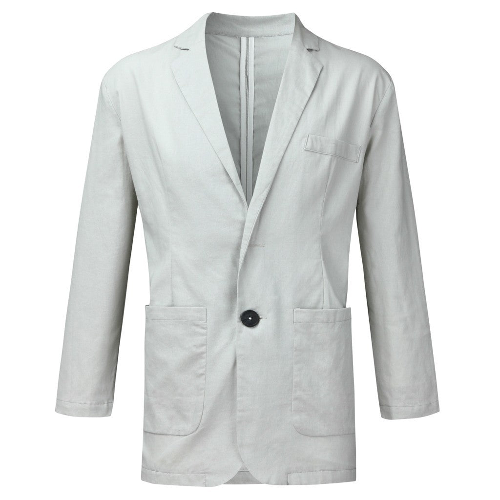 David | Uomo blazer classico a maniche lunghe da uomo