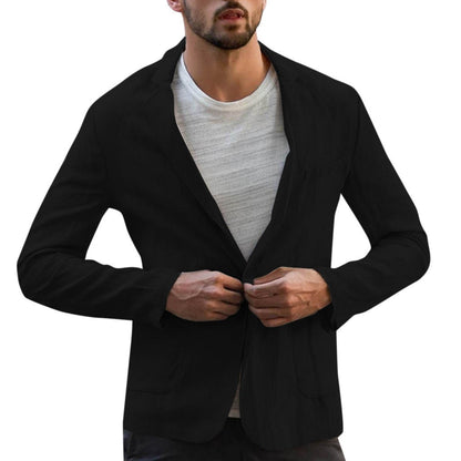 David | Uomo blazer classico a maniche lunghe da uomo