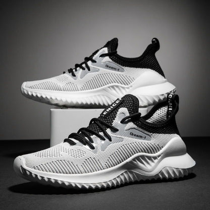 Zoryon | Scarpe da corsa da uomo con mesh traspirante e tessuto flyknit