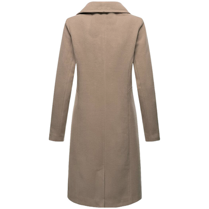 Jessica | Cappotto donna lungo doppiopetto elegante